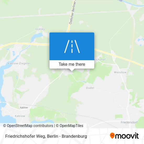 Карта Friedrichshofer Weg
