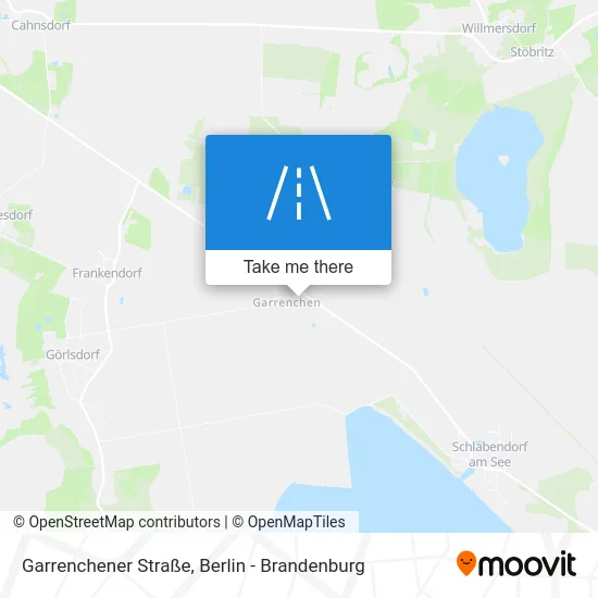 Карта Garrenchener Straße