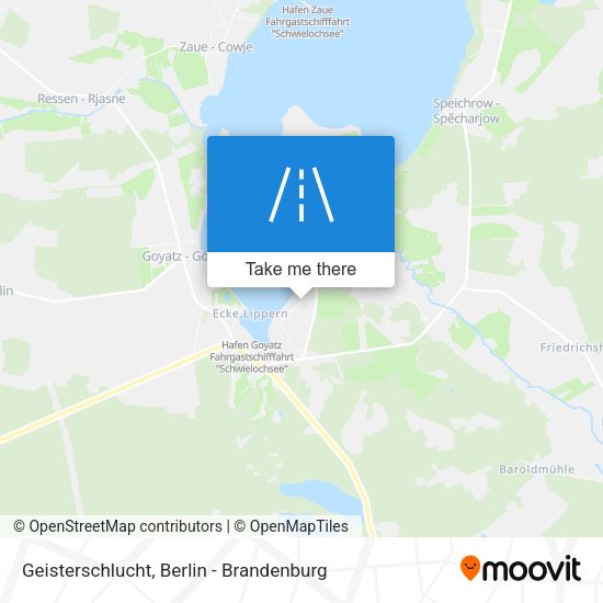 Geisterschlucht map