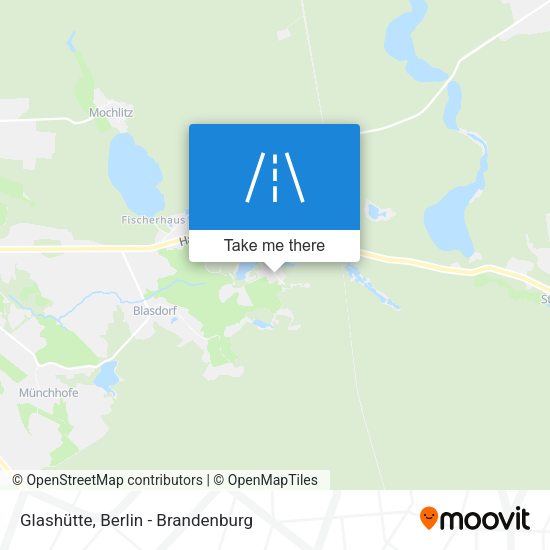 Glashütte map