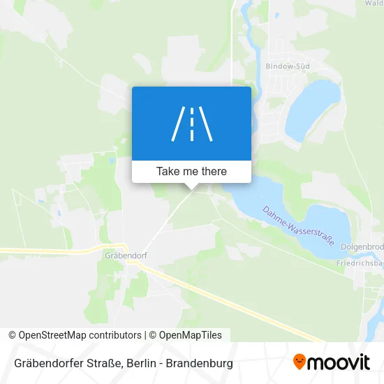 Карта Gräbendorfer Straße