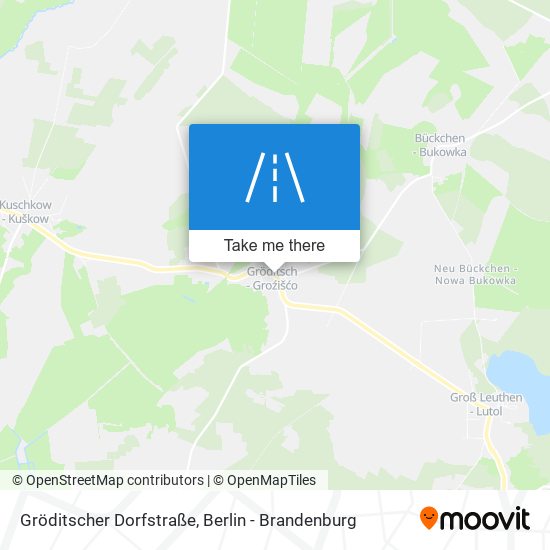 Gröditscher Dorfstraße map