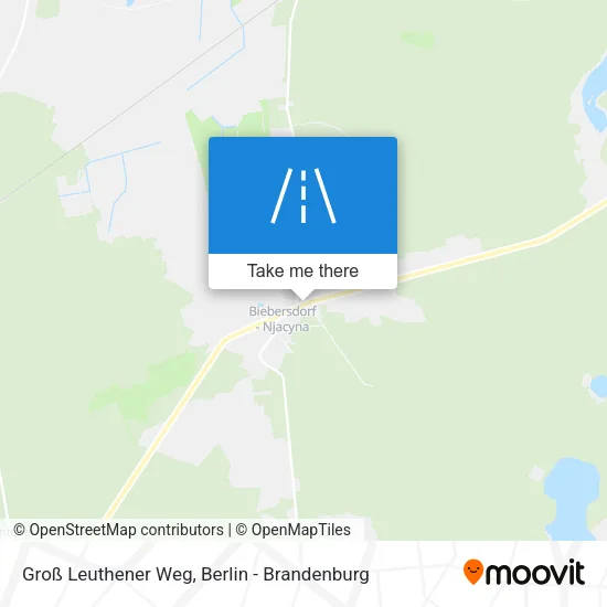 Карта Groß Leuthener Weg