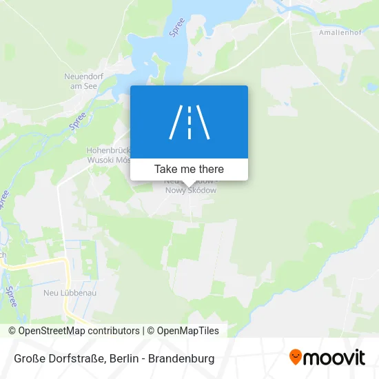 Карта Große Dorfstraße