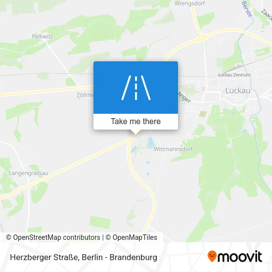 Карта Herzberger Straße