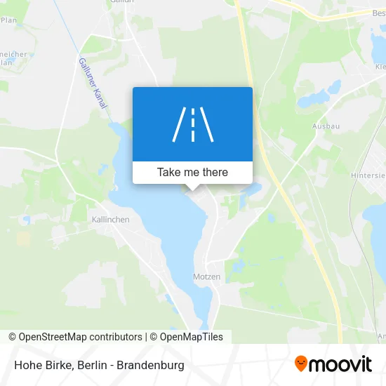 Карта Hohe Birke