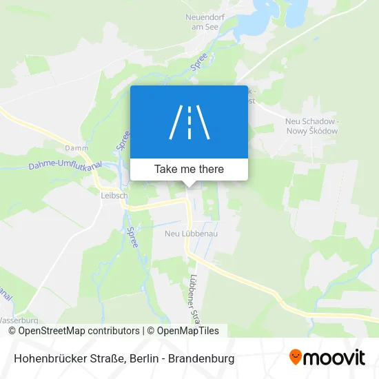 Hohenbrücker Straße map
