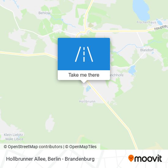 Hollbrunner Allee map