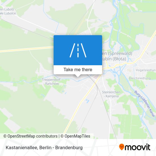 Kastanienallee map
