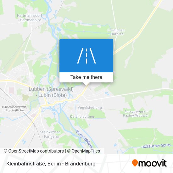 Kleinbahnstraße map