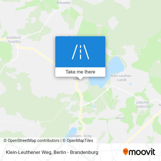 Klein-Leuthener Weg map