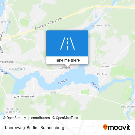 Knorrsweg map