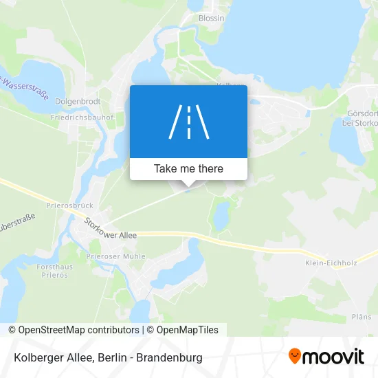 Карта Kolberger Allee