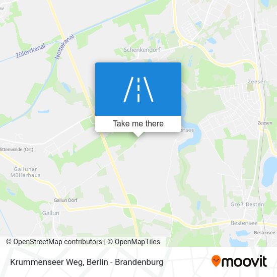 Krummenseer Weg map