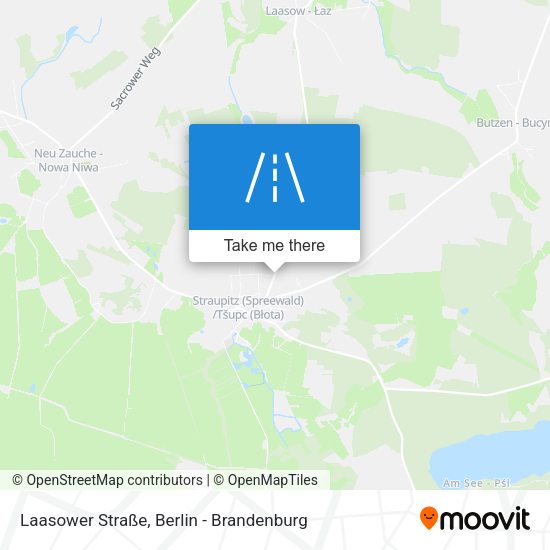Laasower Straße map