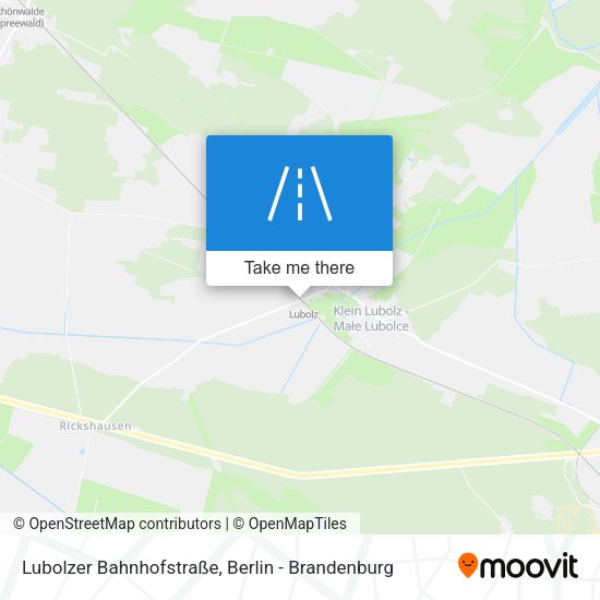 Lubolzer Bahnhofstraße map
