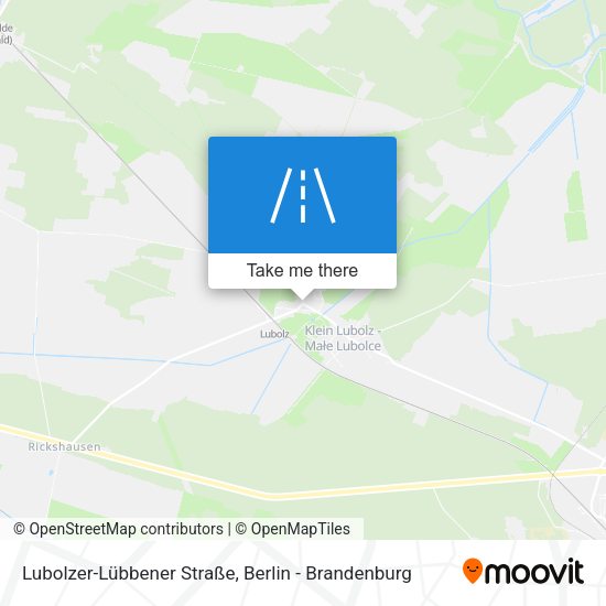 Lubolzer-Lübbener Straße map