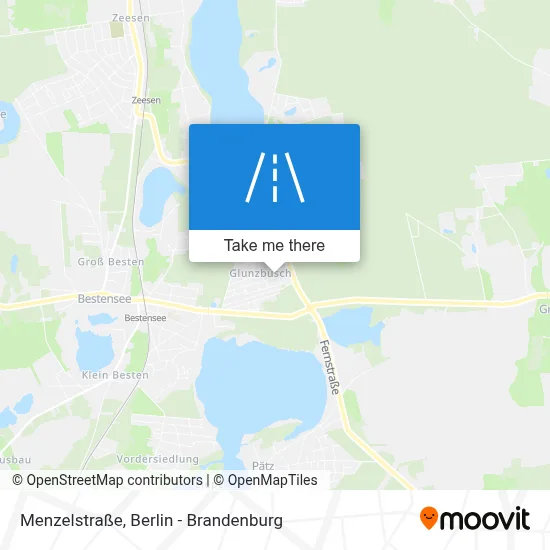 Menzelstraße map