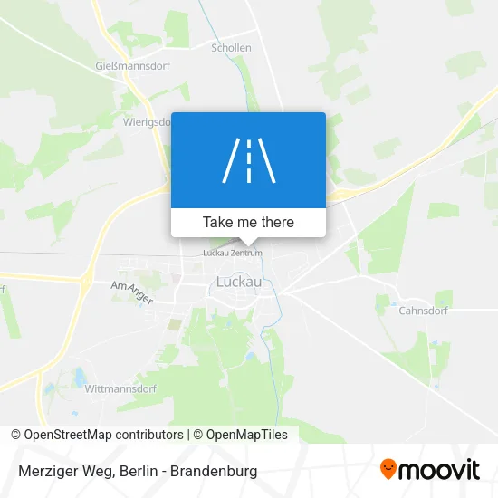 Карта Merziger Weg