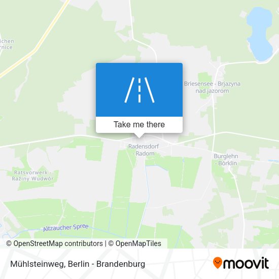 Mühlsteinweg map