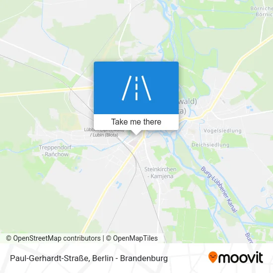 Карта Paul-Gerhardt-Straße