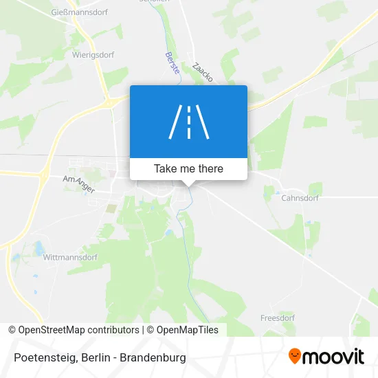 Карта Poetensteig