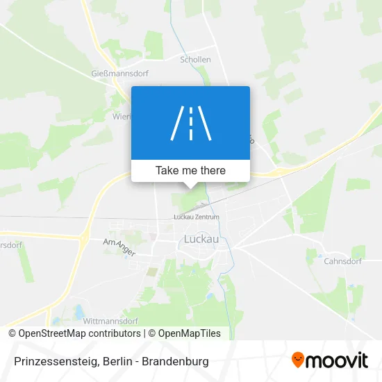 Карта Prinzessensteig
