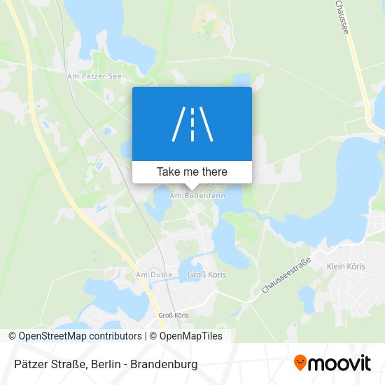 Pätzer Straße map