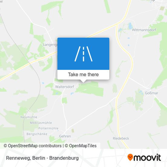 Renneweg map