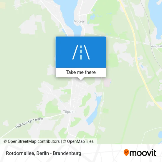 Карта Rotdornallee