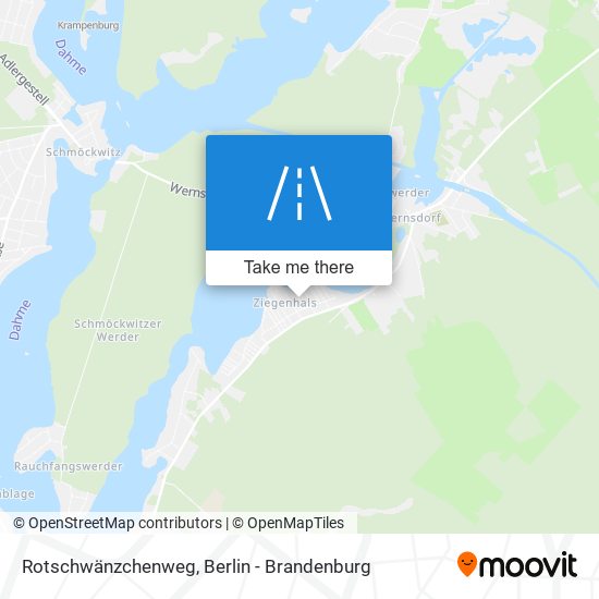 Rotschwänzchenweg map