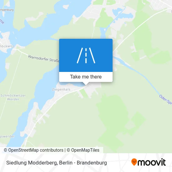 Карта Siedlung Modderberg