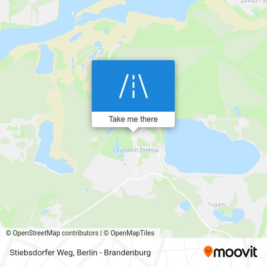 Stiebsdorfer Weg map