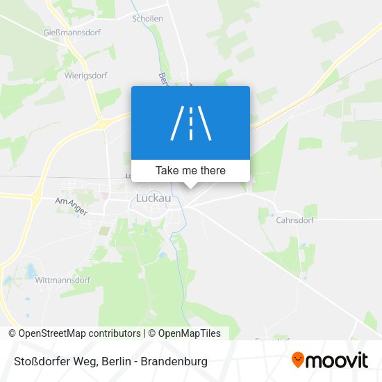 Stoßdorfer Weg map