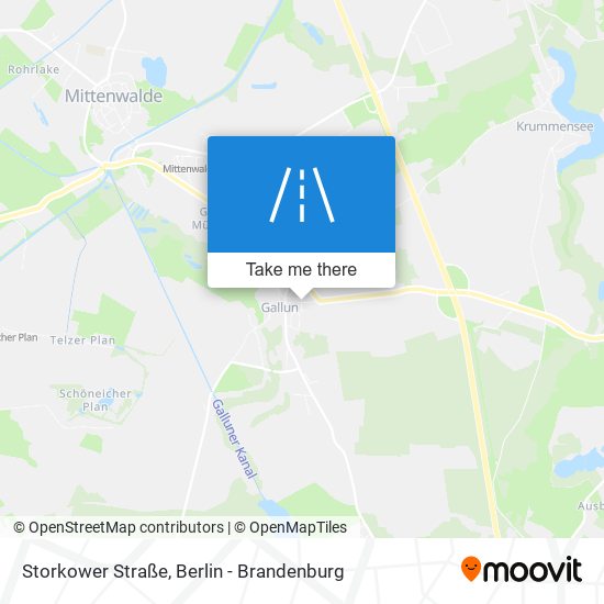 Storkower Straße map