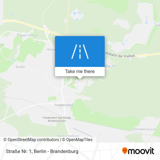 Straße Nr. 1 map