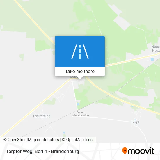 Карта Terpter Weg