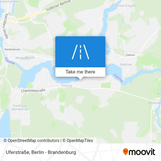 Uferstraße map