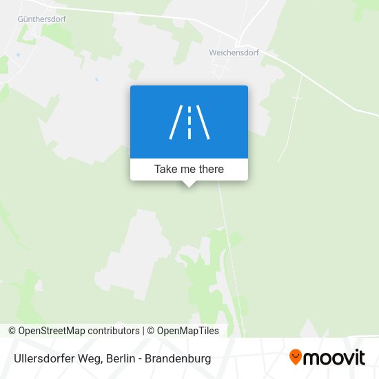 Ullersdorfer Weg map