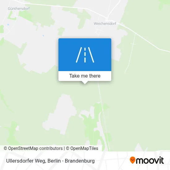 Ullersdorfer Weg map