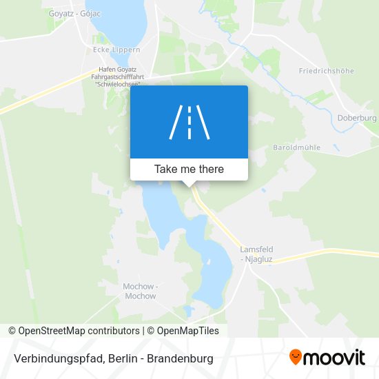 Verbindungspfad map