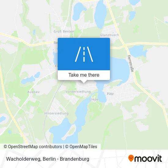 Карта Wacholderweg