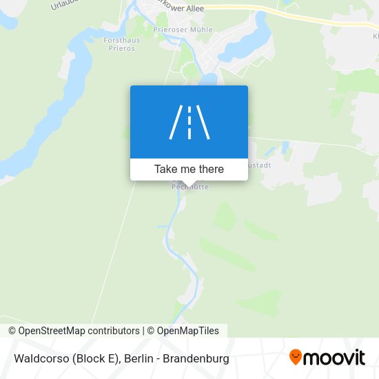 Waldcorso (Block E) map