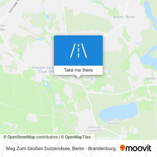 Weg Zum Großen Dutzendsee map