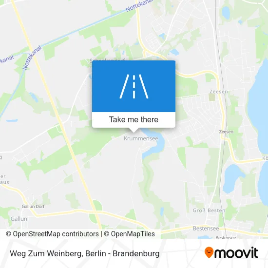 Карта Weg Zum Weinberg