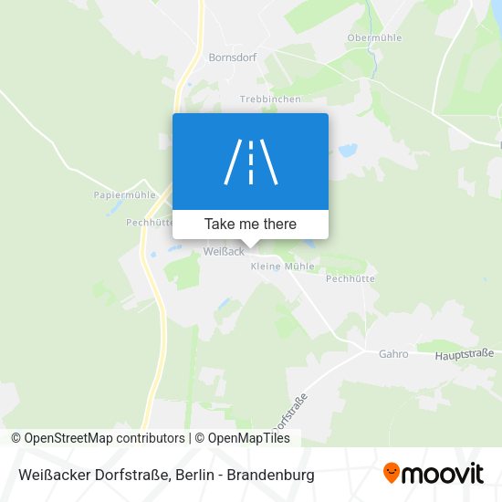 Weißacker Dorfstraße map