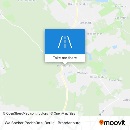 Weißacker Pechhütte map