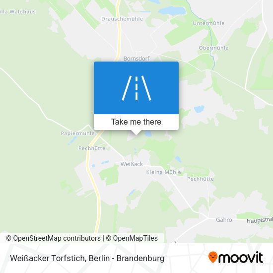 Карта Weißacker Torfstich