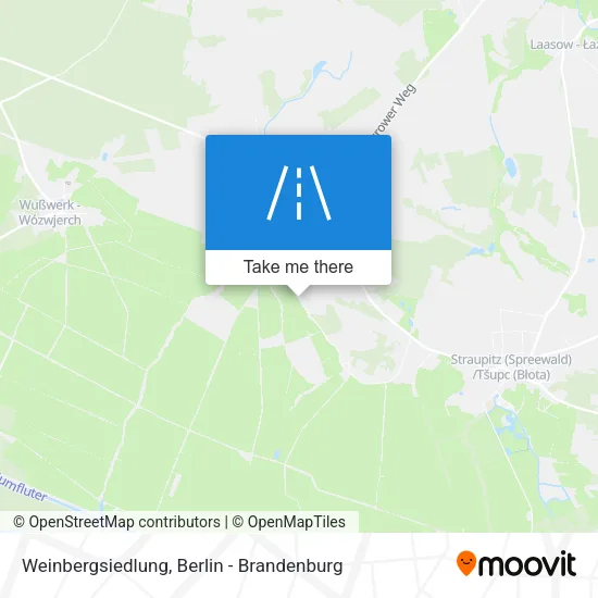 Карта Weinbergsiedlung