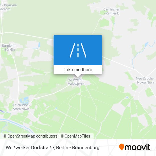Wußwerker Dorfstraße map